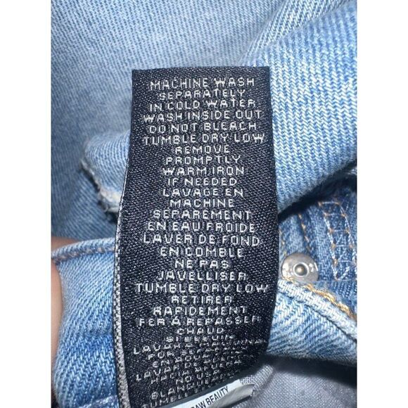 NWT Kendall + Kylie The Boyfriend Bermuda Jean Shorts  Size 7/28 - Picture 10 of 11